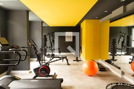 Apartamento para alugar com 36m², 2 quartos e sem vaga Apartamento para alugar com 36m², 2 quartos e sem vagaÁrea comum - Academia