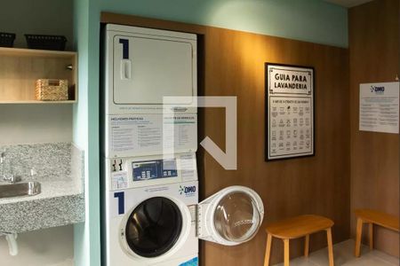 Apartamento para alugar com 36m², 2 quartos e sem vaga Apartamento para alugar com 36m², 2 quartos e sem vagaÁrea comum - Lavanderia