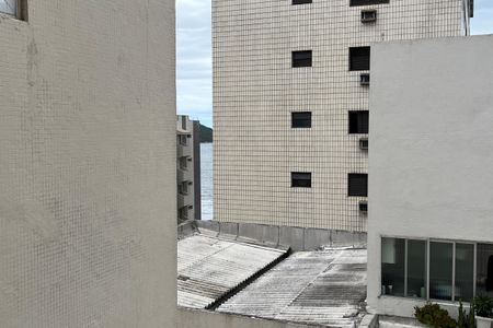 Vista da Sala de apartamento para alugar com 1 quarto, 62m² em Aparecida, Santos