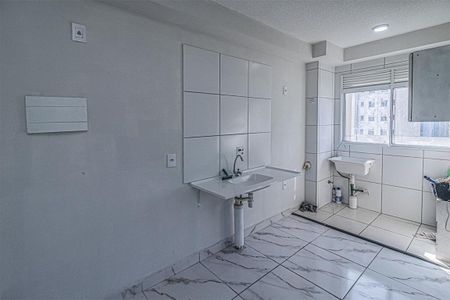 cozinha e área de serviço compartilhadas_1 de apartamento para alugar com 2 quartos, 38m² em Jardim Sao Saverio, São Paulo