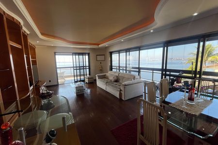 Sala de apartamento à venda com 4 quartos, 185m² em Cocotá, Rio de Janeiro