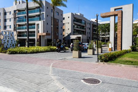 Apartamento para alugar com 140m², 3 quartos e 2 vagasFachada do condomínio