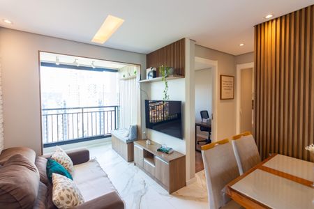 Sala  de apartamento para alugar com 2 quartos, 48m² em Padroeira, Osasco