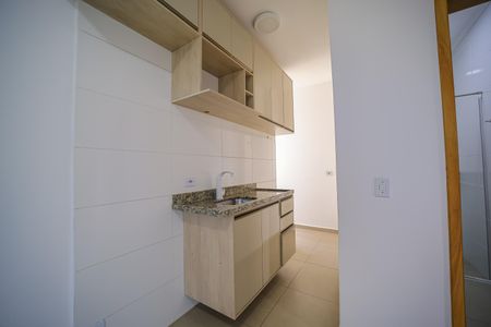 Cozinha de apartamento para alugar com 2 quartos, 38m² em Vila Santana, São Paulo