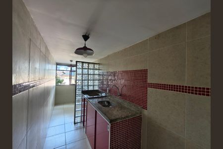 Cozinha de apartamento à venda com 2 quartos, 57m² em Taquara, Rio de Janeiro