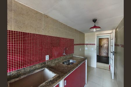 Cozinha de apartamento à venda com 2 quartos, 57m² em Taquara, Rio de Janeiro