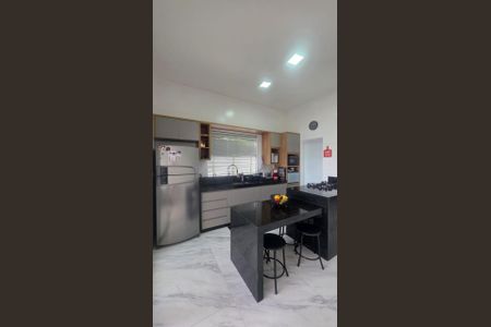 Cozinha de casa de condomínio para alugar com 3 quartos, 160m² em Shopping Park, Uberlândia