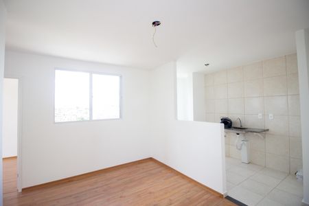 Sala de apartamento para alugar com 2 quartos, 45m² em Maria da Conceicao, Contagem