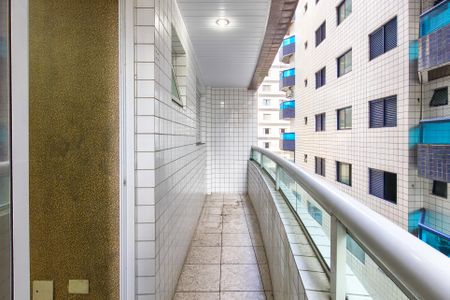 Sacada  de apartamento para alugar com 1 quarto, 36m² em Cidade Ocian, Praia Grande