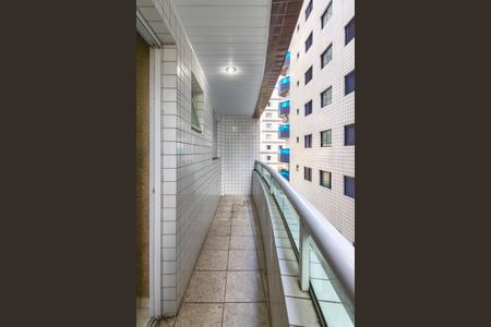 Sacada  de apartamento para alugar com 1 quarto, 36m² em Cidade Ocian, Praia Grande