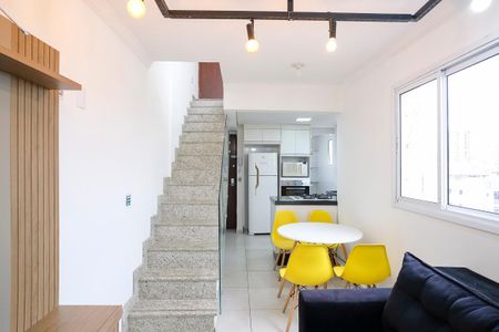 Sala de apartamento para alugar com 2 quartos, 96m² em Santa Maria, São Caetano do Sul