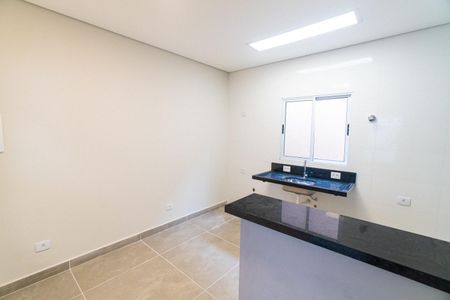 Sala/Cozinha de casa para alugar com 1 quarto, 45m² em Vila Guarani (zona Sul), São Paulo
