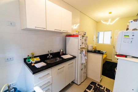 Sala/Cozinha de casa para alugar com 1 quarto, 45m² em Vila Guarani (zona Sul), São Paulo
