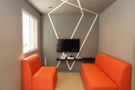 Apartamento à venda com 34m², 2 quartos e sem vagaÁrea comum - Sala de jogos