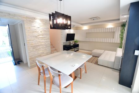 Sala de casa de condomínio para alugar com 3 quartos, 340m² em Residencial Barão do Café, Campinas