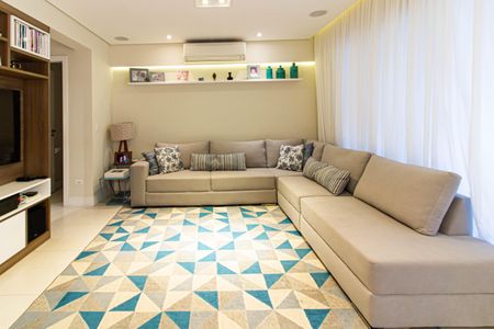 Sala de apartamento para alugar com 4 quartos, 134m² em Vila Romana, São Paulo