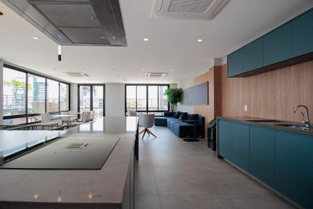 Studio para alugar com 29m², 1 quarto e sem vaga Studio para alugar com 29m², 1 quarto e sem vagaSalão de Festas