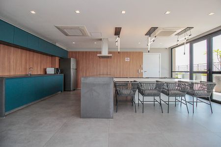 Studio para alugar com 29m², 1 quarto e sem vaga Studio para alugar com 29m², 1 quarto e sem vagaSalão de Festas