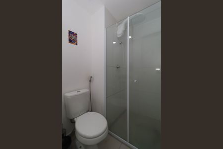 Studio para alugar com 29m², 1 quarto e sem vaga Studio para alugar com 29m², 1 quarto e sem vagaBanheiro da Suíte