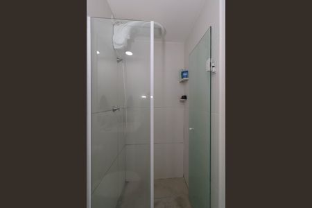 Studio para alugar com 29m², 1 quarto e sem vaga Studio para alugar com 29m², 1 quarto e sem vagaBanheiro da Suíte