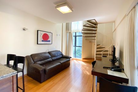 Apartamento para alugar com 49m², 1 quarto e sem vagaSala