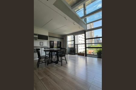 Sala de apartamento para alugar com 1 quarto, 50m² em Vila Nova Conceição, São Paulo