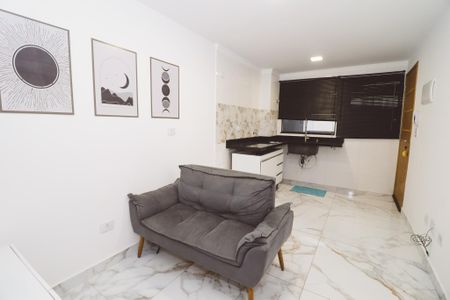 Sala/Cozinha de apartamento para alugar com 1 quarto, 25m² em Parque Peruche, São Paulo