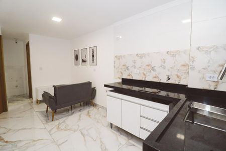 Sala/Cozinha de apartamento para alugar com 1 quarto, 25m² em Parque Peruche, São Paulo