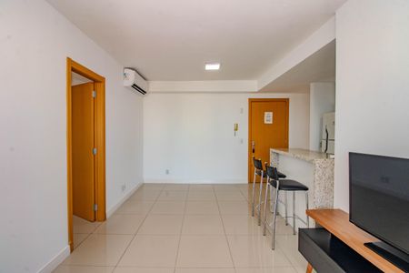 Sala de apartamento para alugar com 1 quarto, 56m² em Petrópolis, Porto Alegre