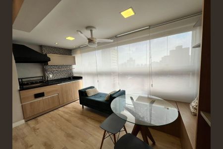 Apartamento à venda com 63m², 2 quartos e 1 vagaÁrea gourmet
