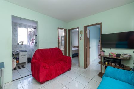 Sala de apartamento à venda com 2 quartos, 45m² em Heliópolis, Belo Horizonte