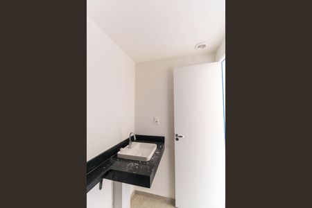Banheiro de kitnet/studio à venda com 1 quarto, 27m² em Alto da Mooca, São Paulo