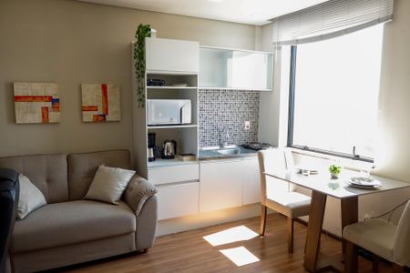 Studio para alugar com 31m², 1 quarto e 1 vagasala