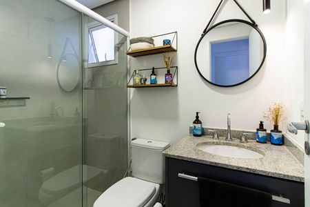 Apartamento à venda com 69m², 2 quartos e 2 vagasBanheiro
