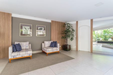 Apartamento à venda com 115m², 3 quartos e 2 vagasHall social