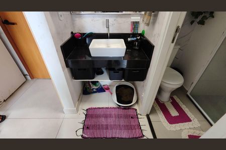 Apartamento para alugar com 48m², 3 quartos e 1 vaga Apartamento para alugar com 48m², 3 quartos e 1 vagaBanheiro e lavabo