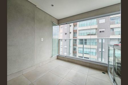 Sacada da Sala de apartamento para alugar com 2 quartos, 63m² em Jardim Caravelas, São Paulo