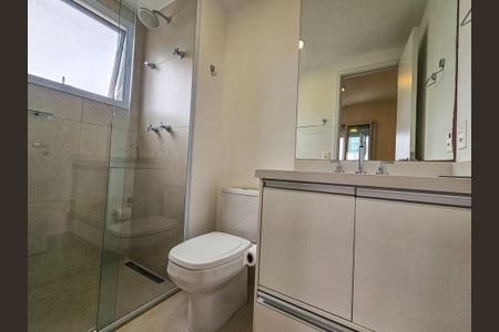 Apartamento para alugar com 63m², 2 quartos e 1 vaga Apartamento para alugar com 63m², 2 quartos e 1 vagaBanheiro da Suíte