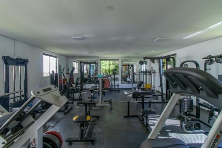 Apartamento para alugar com 48m², 2 quartos e 1 vaga Apartamento para alugar com 48m², 2 quartos e 1 vagaÁrea comum - Academia