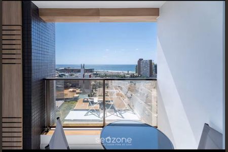 Studio para alugar com 25m², 1 quarto e 1 vaga Studio para alugar com 25m², 1 quarto e 1 vagaVaranda