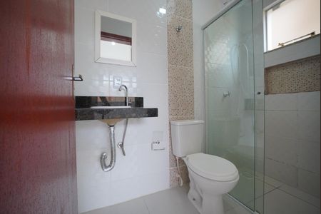 Banheiro da Suíte de apartamento para alugar com 2 quartos, 85m² em Ingleses do Rio Vermelho, Florianópolis