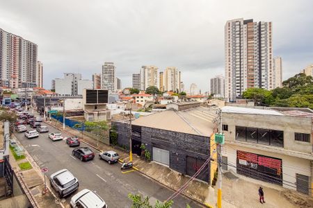 Varanda - Vista de apartamento para alugar com 1 quarto, 27m² em Vila Firmiano Pinto, São Paulo