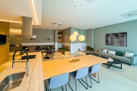 Apartamento para alugar com 27m², 1 quarto e sem vagaSalão de Festas