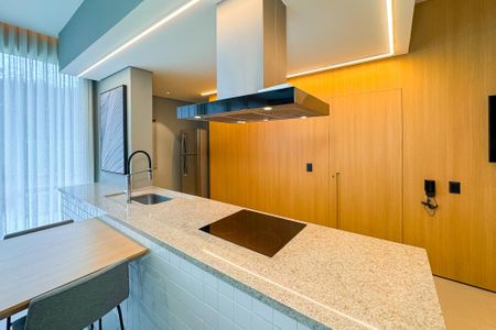 Apartamento para alugar com 27m², 1 quarto e sem vagaSalão de Festas