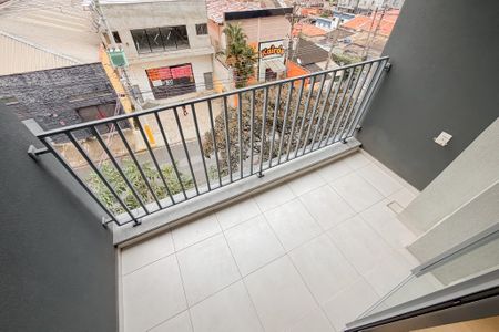 Varanda de apartamento para alugar com 1 quarto, 27m² em Vila Firmiano Pinto, São Paulo