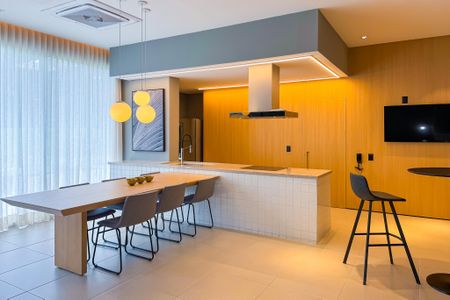 Apartamento para alugar com 27m², 1 quarto e sem vagaSalão de Festas