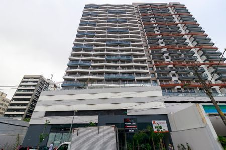 Studio para alugar com 34m², 1 quarto e sem vaga Studio para alugar com 34m², 1 quarto e sem vagaFachada