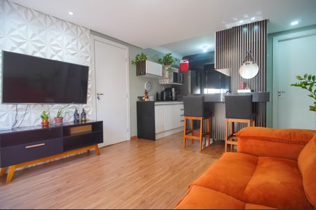 Sala de apartamento para alugar com 2 quartos, 52m² em São Miguel, São Leopoldo