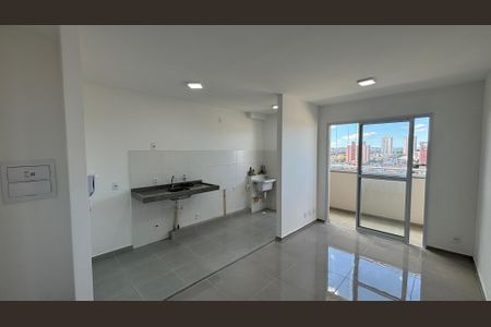 Sala - Sala de Jantar  de apartamento para alugar com 2 quartos, 46m² em Vila Curuçá, Santo André