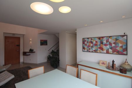 Sala de Estar de apartamento à venda com 3 quartos, 174m² em Castelo, Belo Horizonte